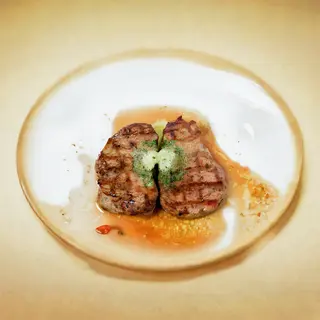 Entrecôte Grillé au Beurre Vert