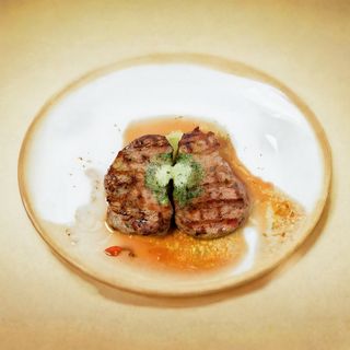 Entrecôte Grillé au Beurre Vert