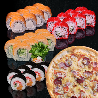 Сет "Робинзон" ( 32 шт + пицца "Баварская")