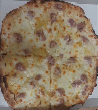 Patate arrosto, salsiccia