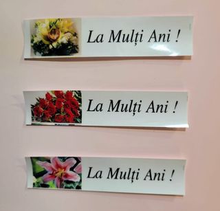 Eticheta cu la multi ani