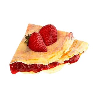 Crepe De Mermelada De Fresa