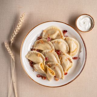 Варенички з капусточкою