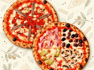 Dwie pizze dla dwojga