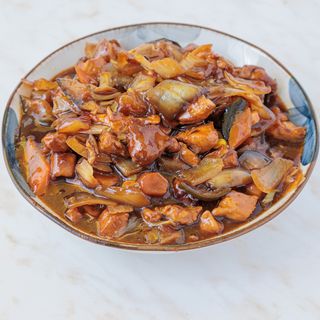 Piletina sa povrćem u slatko - kiselo -ljutom sosu