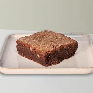 Brownie Con Nueces