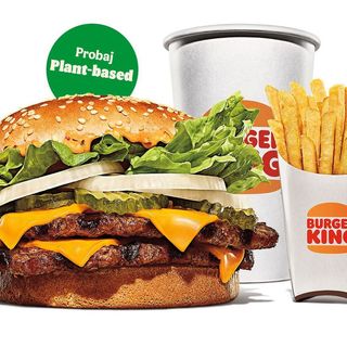 Plant-based Big King XXL Menu