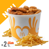 12 McNuggets& 6 Strips Bucket
