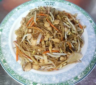 Massa Fina com Galinha