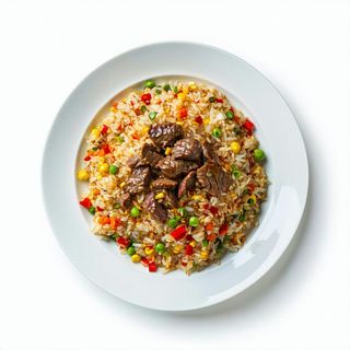 Riso saltato con manzo