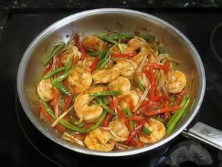 Wok De Langostino