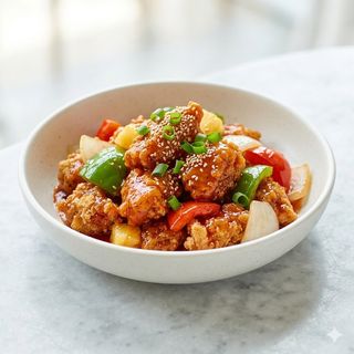 Wok De Pollo Agridulce