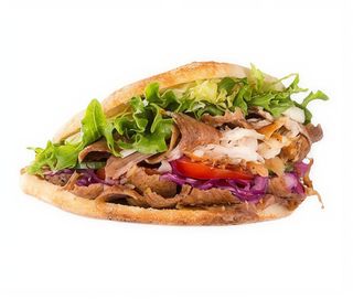 Panino con tagliata di kebab