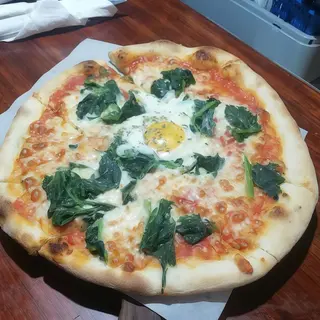 Pizza popeye (30 cm.)