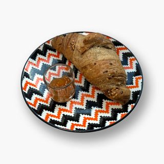 Vegan cereal melocotón