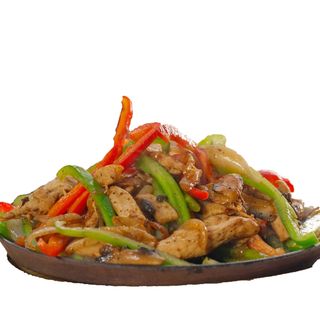 95-Пиле със зеленчуци (600)гр