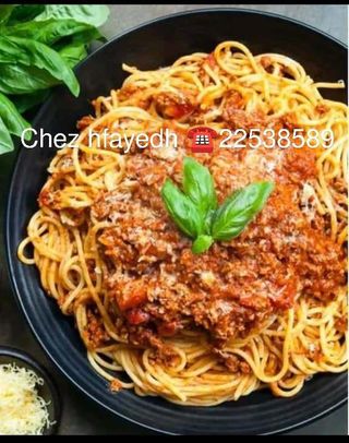 Pâtes au poisson du jour