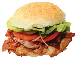 Piept de pui cu bacon 