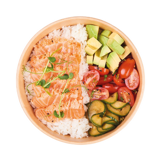 Poke bowl łosoś marynowany 415g