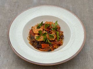 Фунчоза з креветками (325g)