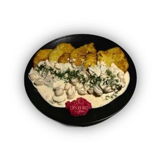 Деруни з куркою та грибами(420грам)