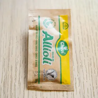 Sobre de alioli