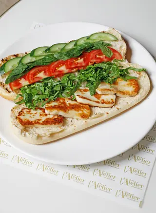 Sandwich  Halloum