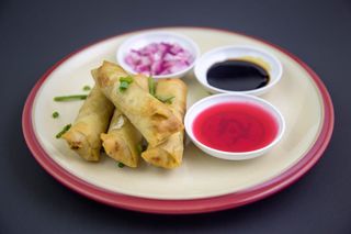 Vegetable spring rolls
