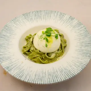 Buratta Pasta and Pesto