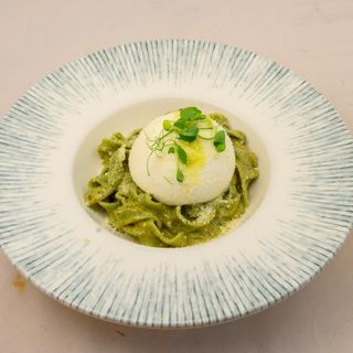 Buratta Pasta and Pesto