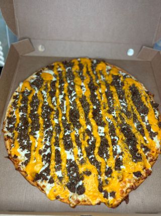 Carne com Cheddar
