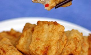 Batter-fried beancurd