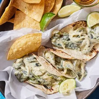 Tacos de Rajas Poblanas (4unds)