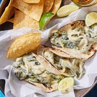 Tacos de Rajas Poblanas (4unds)
