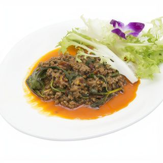 55 Manzo macinato con basilico