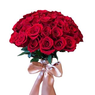 Buchet cu 25 de trandafiri rosii