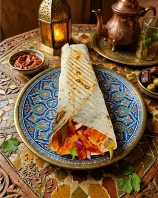 LAWASZ KRAFT CHICKEN SAHAWARMA LARGE WRAP