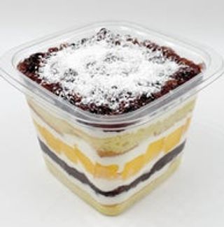 Box cake al mango e riso nero