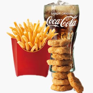 Menú nuggets (9 unidades)