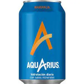 Aquarius Naranja lata 330ml.