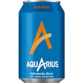 Aquarius Naranja lata 330ml.