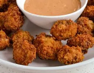 Buffalo Wings & Crumbed Mushrooms