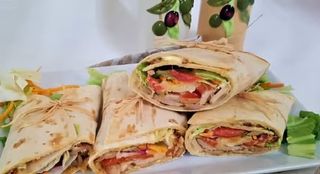 Piadina kebab maxi