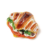 Croissant Queso Fresco, Tomate y Oreganos