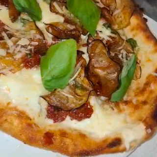 Pizza special parmigiana scomposta