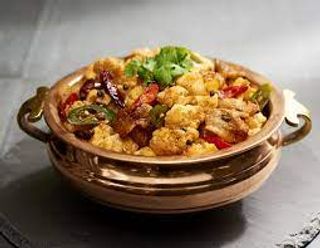 Stir Fried Cauliflower In Dry Pot