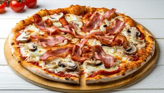 Pizza cuatro estaciones (26 cm.)