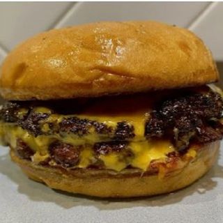 Hamburguesa doble queso