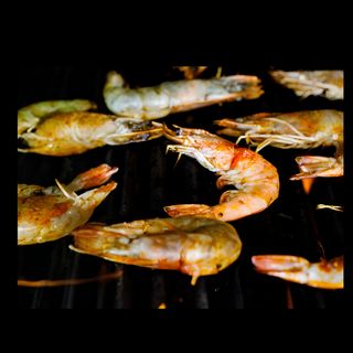 200. Grilled prawns