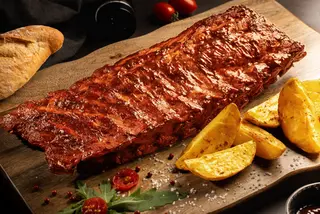 Menú Costilla Barbacoa
